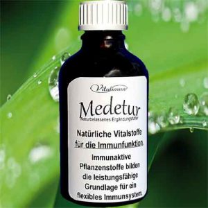 Medetur, ein Extrakt aus Heilpflanzen. Eine natürliche Behandlungsmöglichkeit sowohl bei Virus als auch bei Bakterien Infektionen